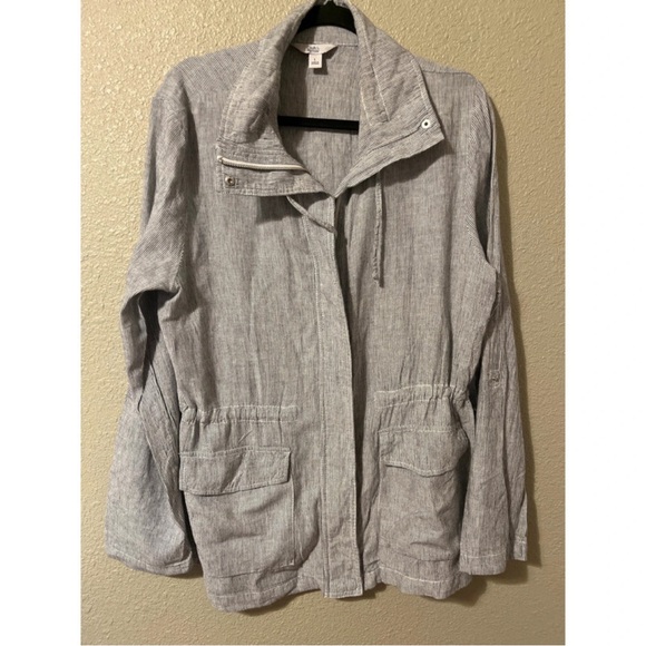 Croft & Barrow Women's Gray Casual Jacket - Picture 1 of 5